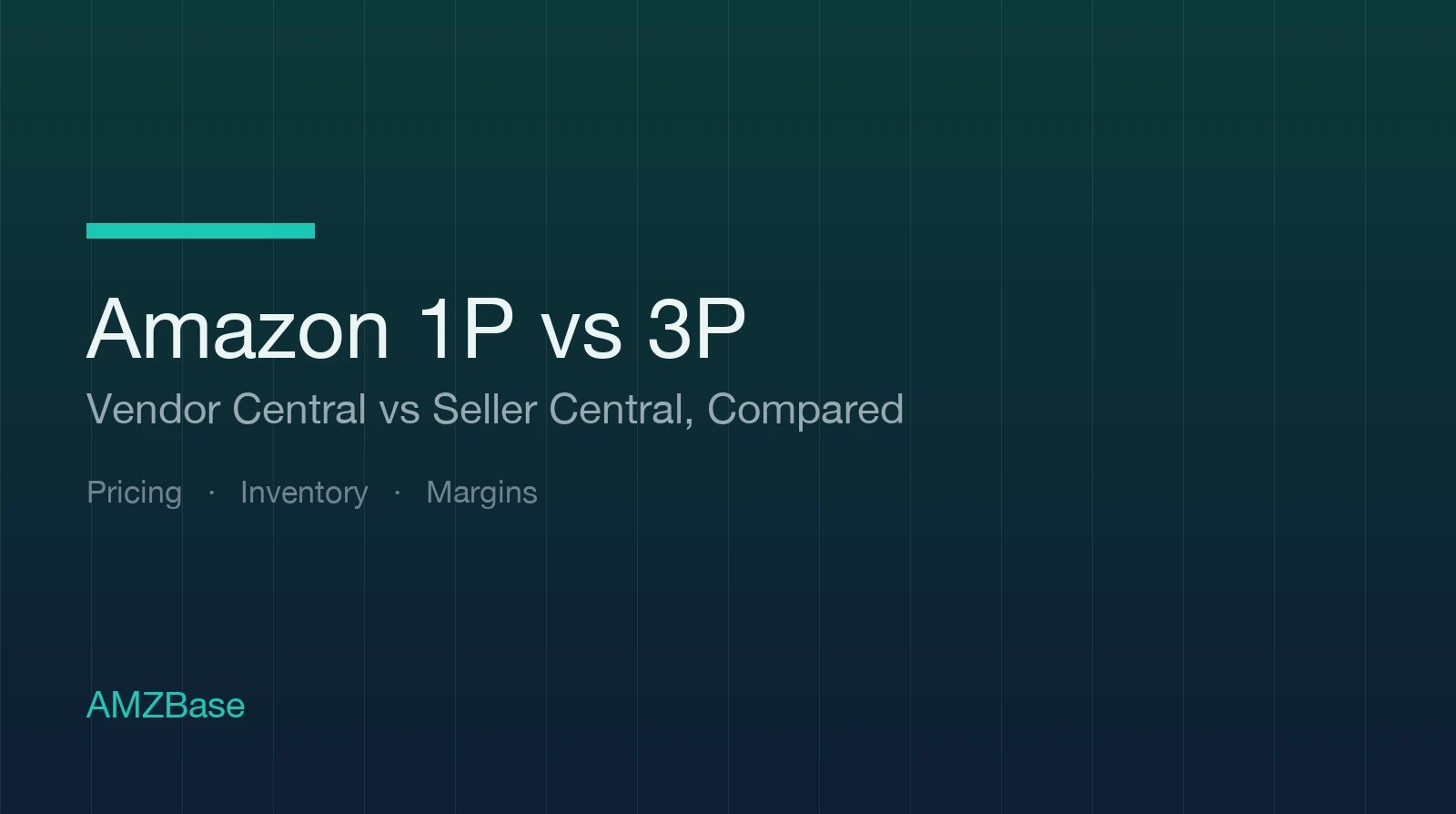 Amazon 1P vs 3P title card