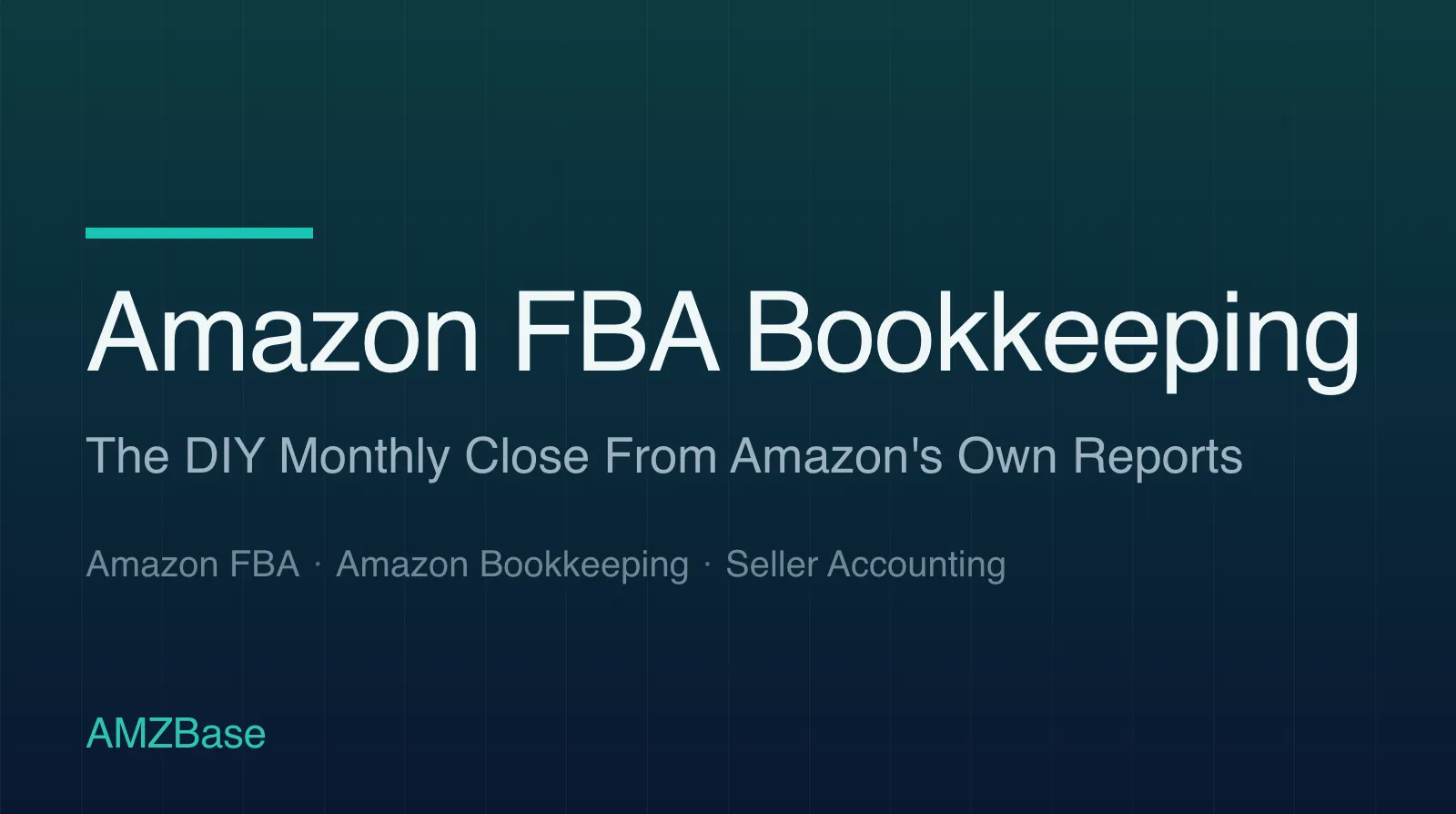 Amazon FBA Bookkeeping title card