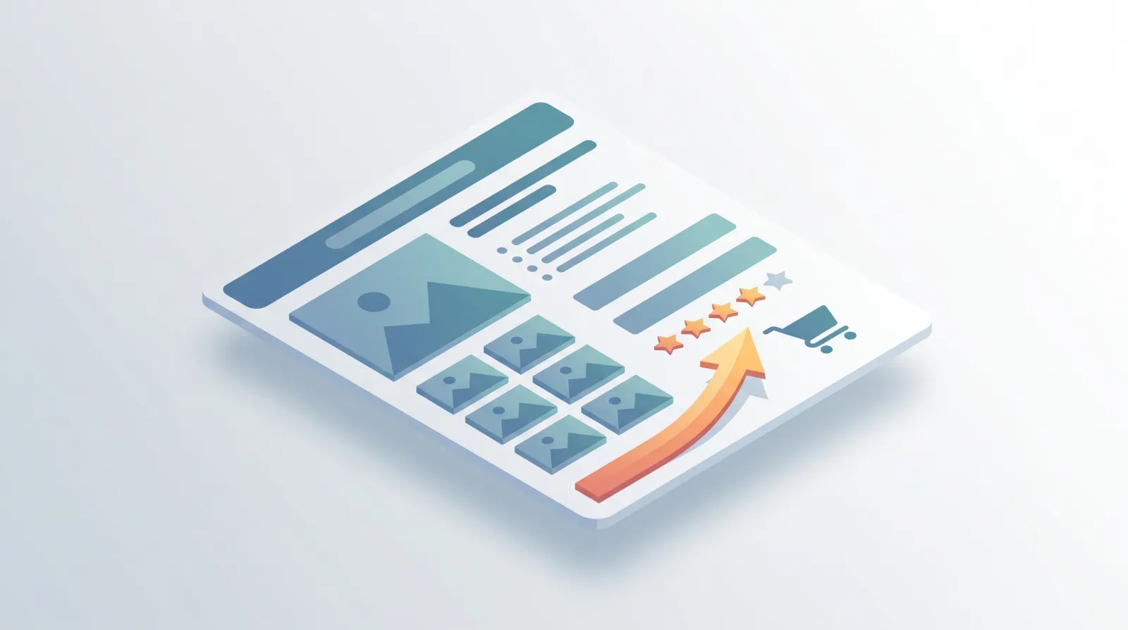 Amazon listing optimization framework for titles, images, and bullets