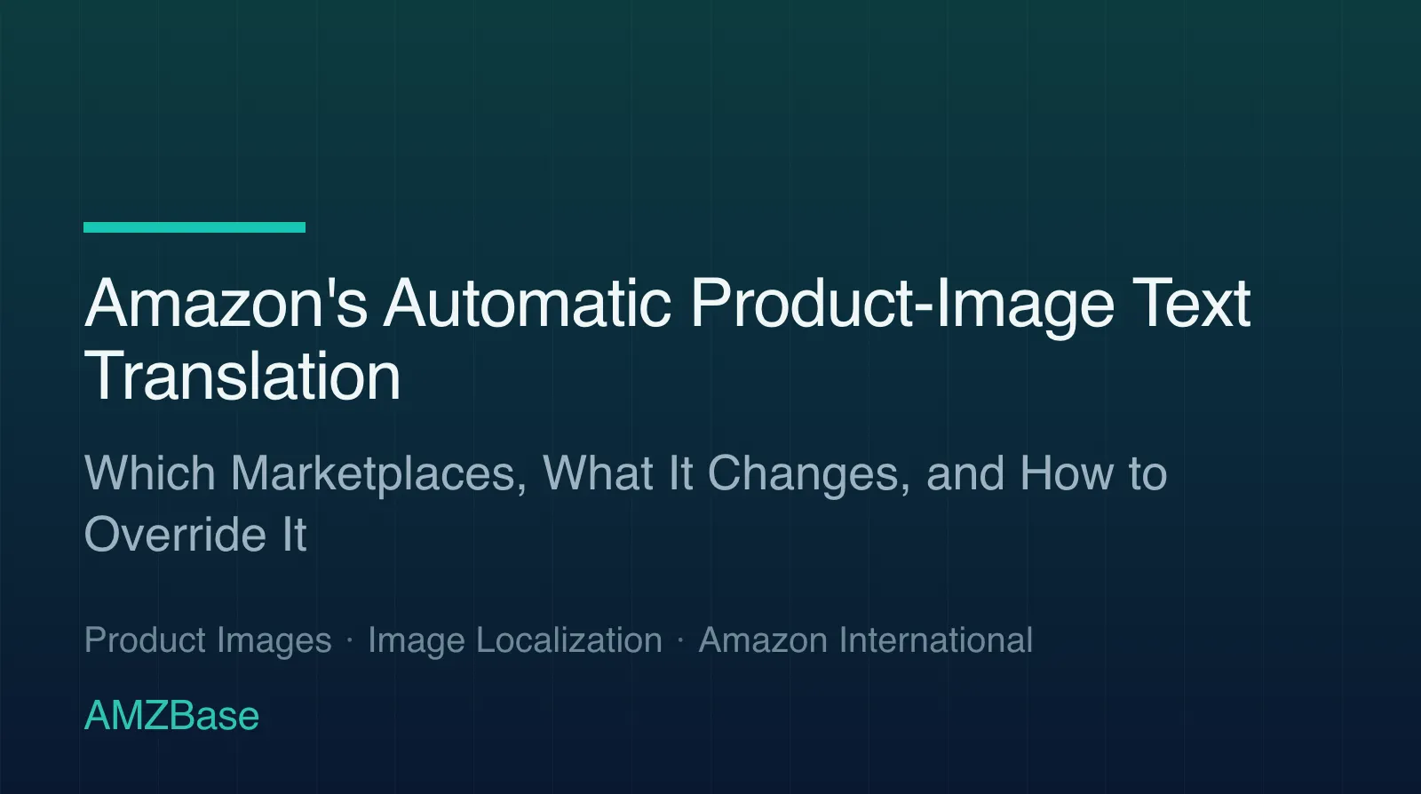 Amazon's Automatic Product-Image Text Translation title card