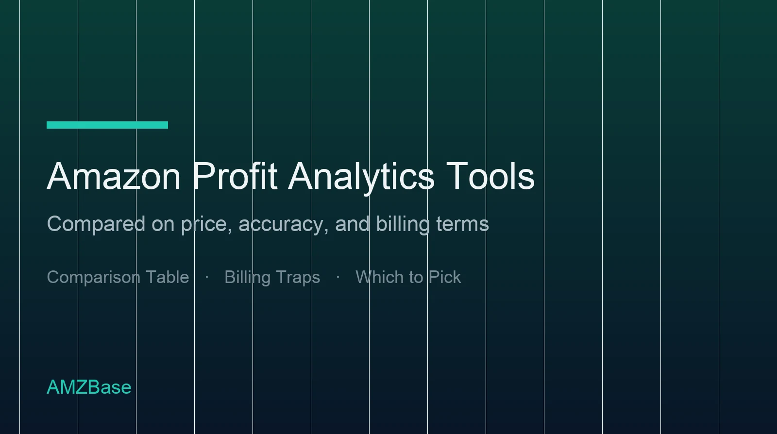Comparison of the best Amazon profit analytics tools for 2026