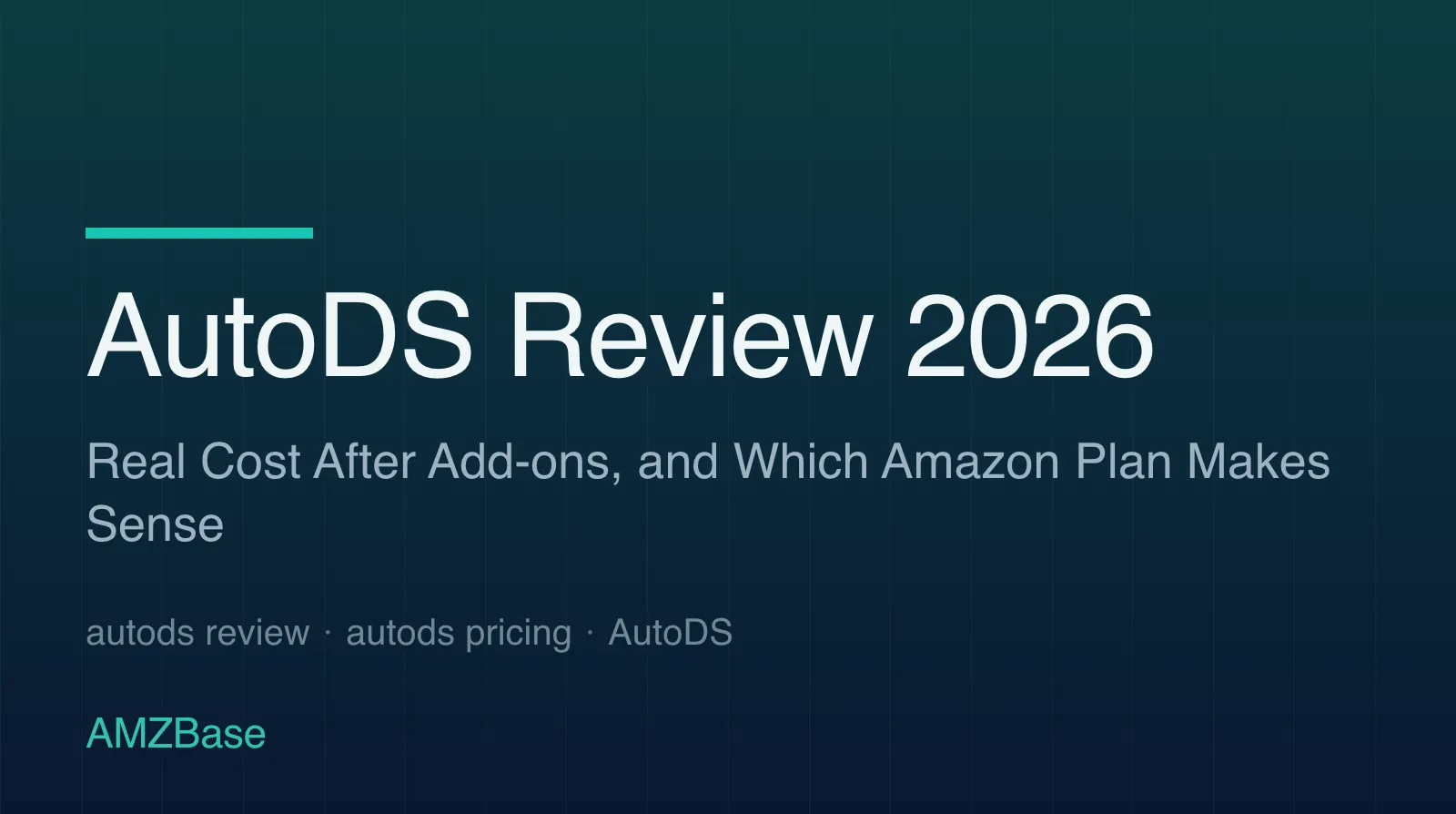AutoDS Review 2026 title card
