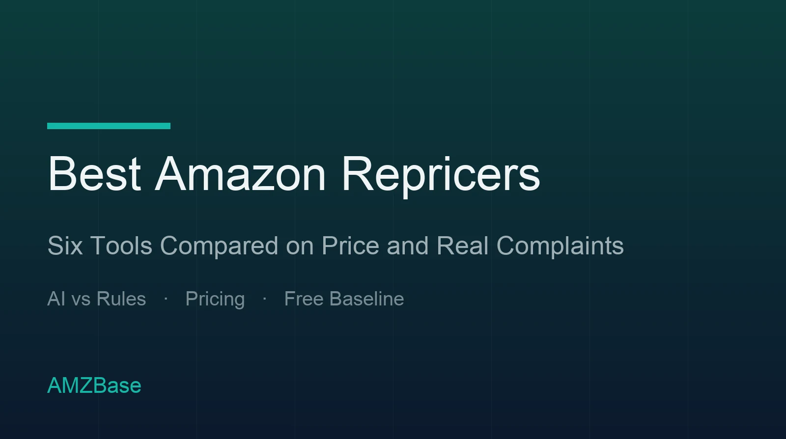Amazon repricer comparison: Aura, Informed, Seller Snap, BQool