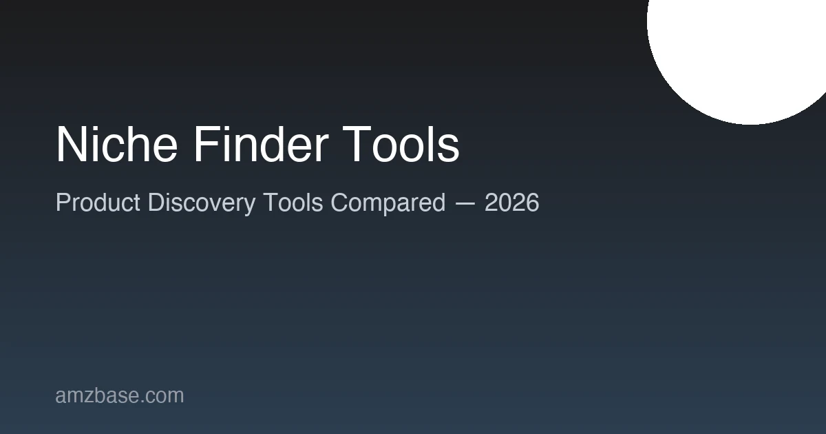 Amazon niche finder tools compared — Jungle Scout, Helium 10, AMZScout, ZonGuru