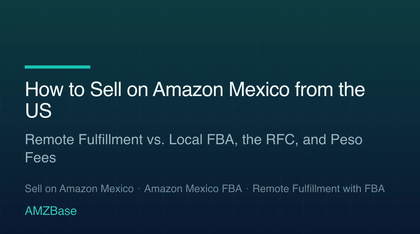 Selling on Amazon Mexico from the US: Remote Fulfillment vs. local FBA