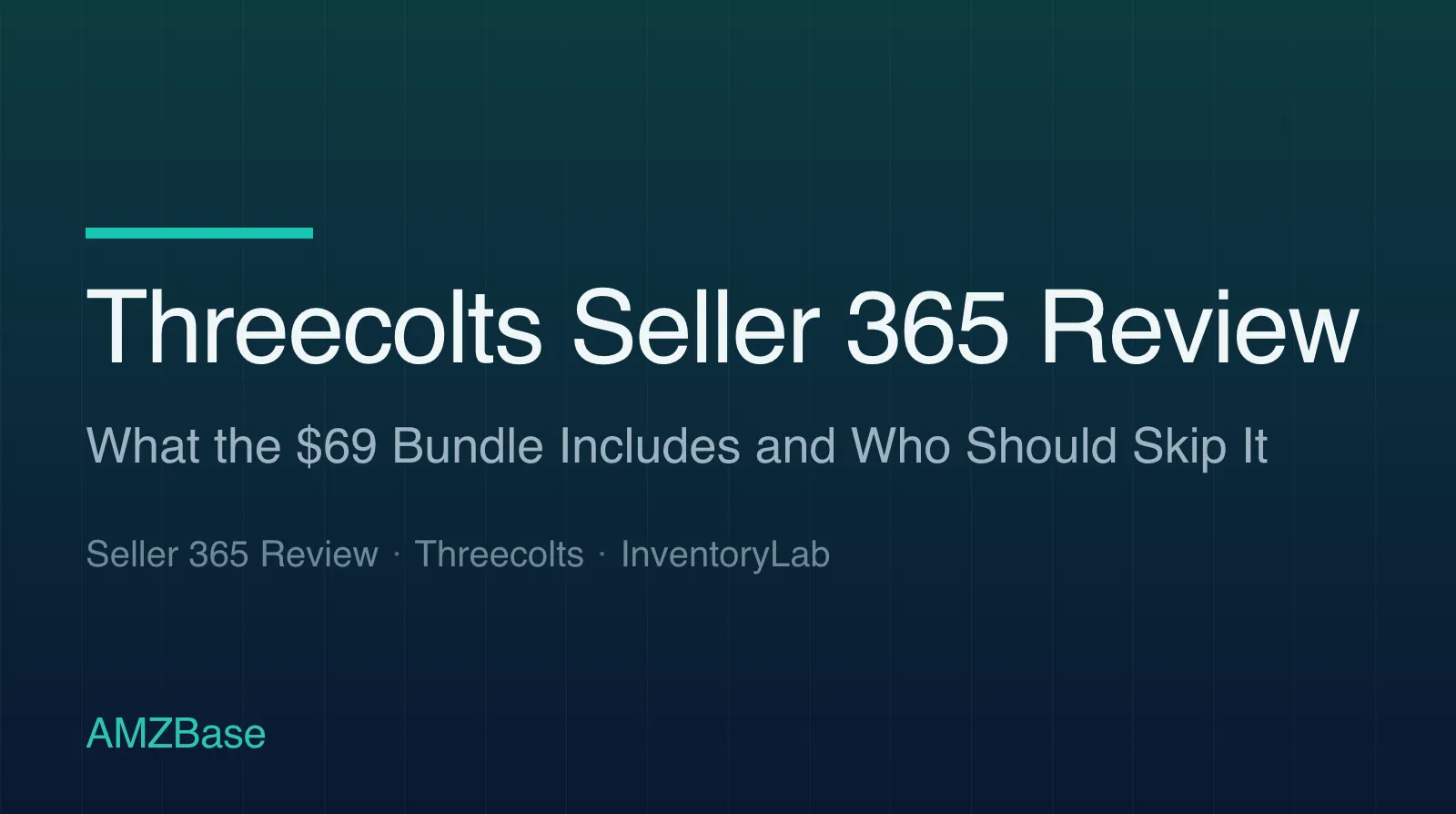 Threecolts Seller 365 Review title card