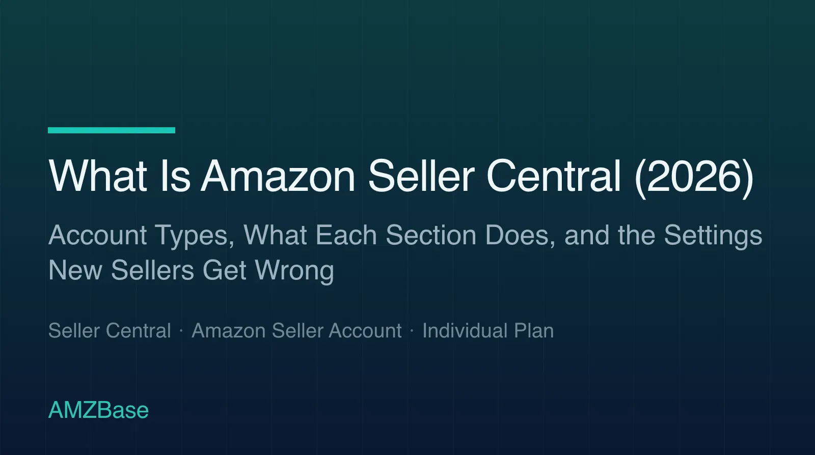 What Is Amazon Seller Central (2026) title card